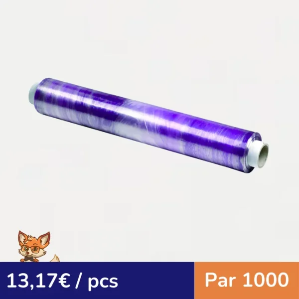 Rouleau film étirable PVC 600M  600 (par 3)
