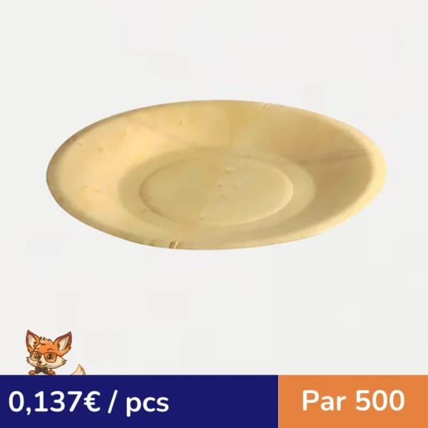 Assiette ronde en bois "Scandinavie" (par 500)
