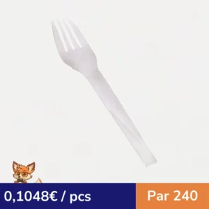 Fourchette inox   165x25mm H12mm (par 240)