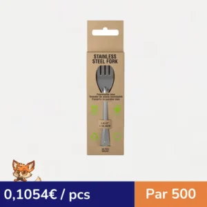 NOXCUT Fourchette inox 163x25mm H11mm (par 500)