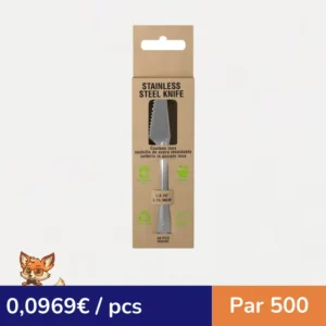 NOXCUT Couteau inox à laver  159x19mm H2mm (par 500)