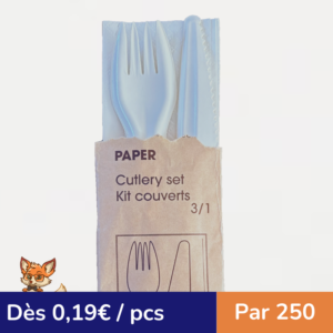 Kits couverts 3/1 : PAPIER IMPERMEABLE (par 250)