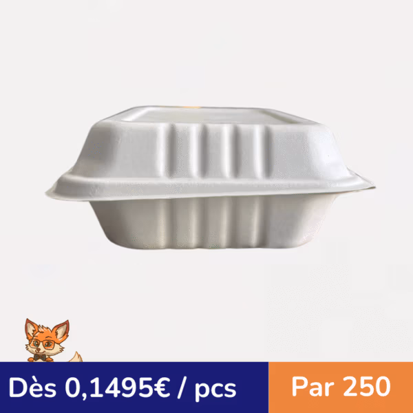 Boîte moyenne PULPE 25,5x15,5X6cm (par 250) – Image 2